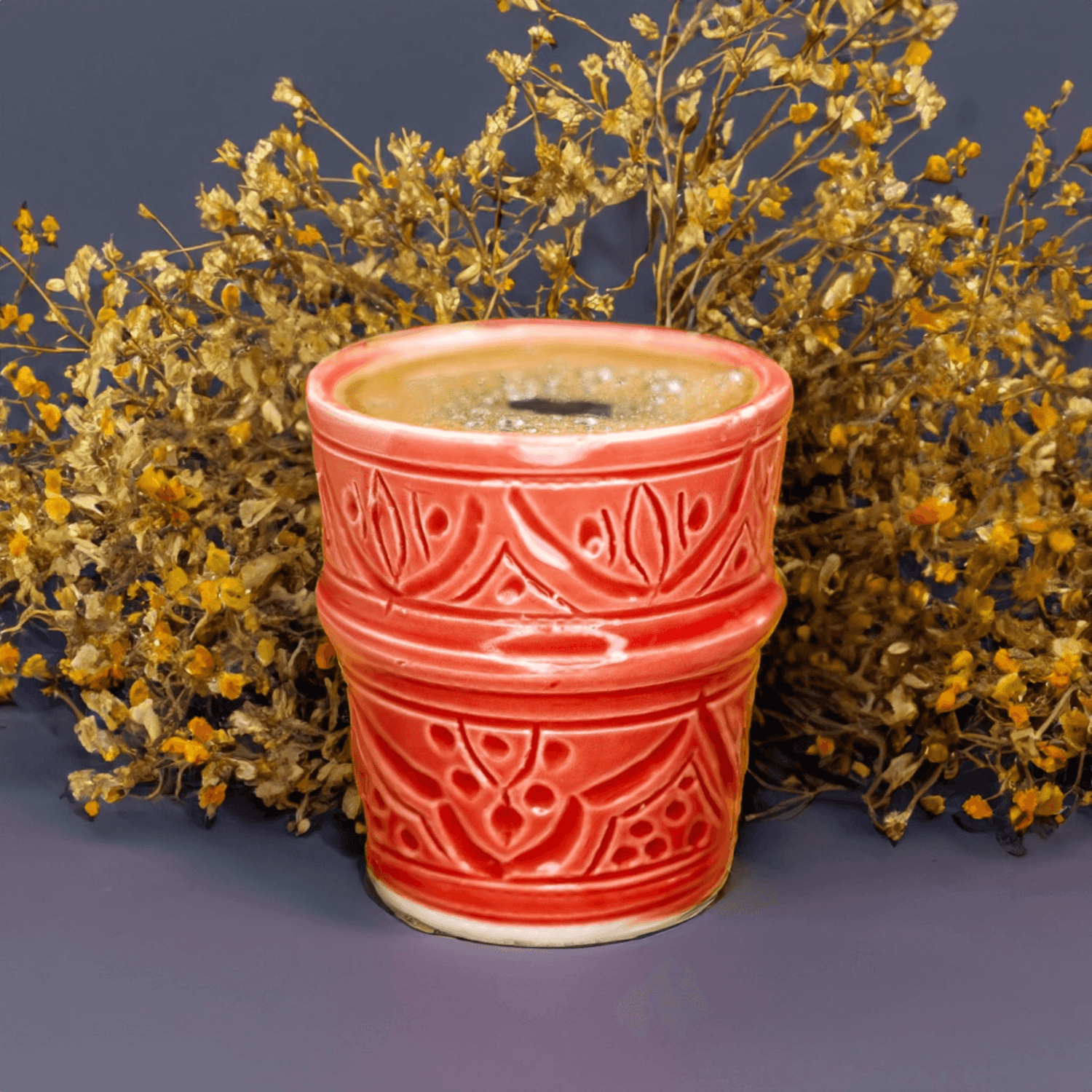 Cup Safi engraved rosé 150ml - safi home design