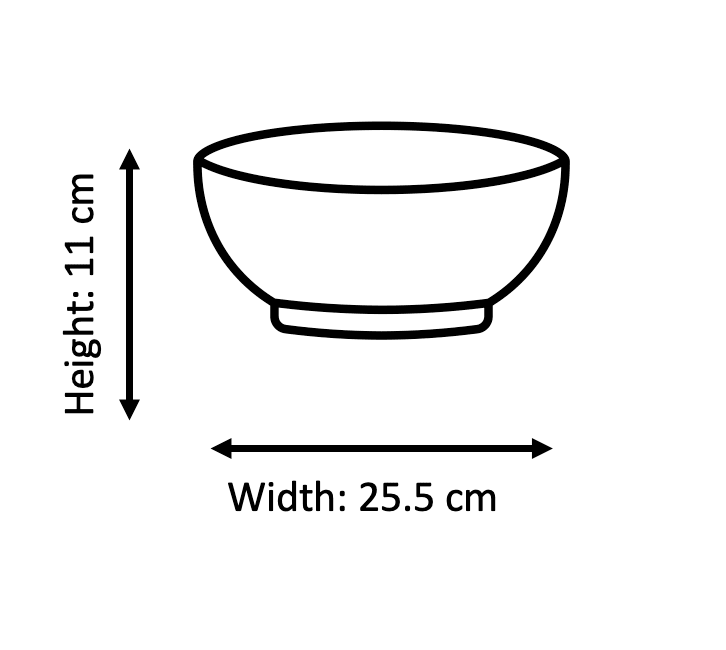 Bowls Dimensions & Drawings